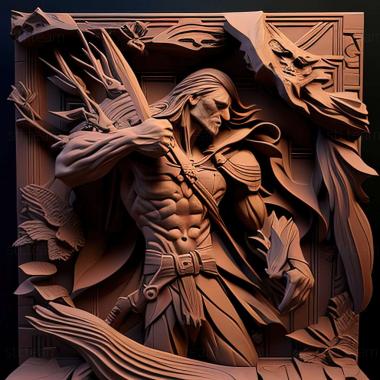 3D модель Гра Castlevania (STL)